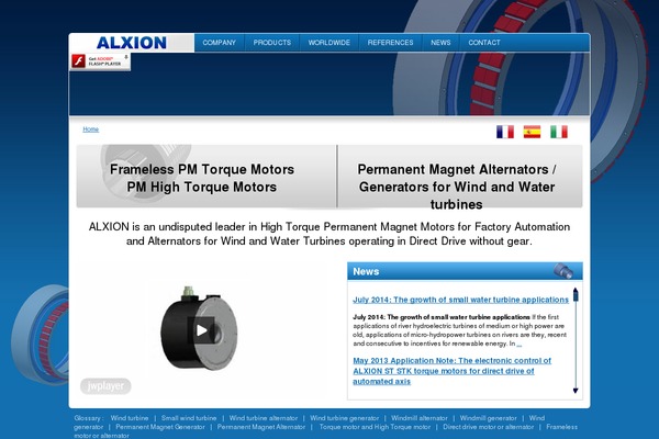 alxion.com site used Alixon