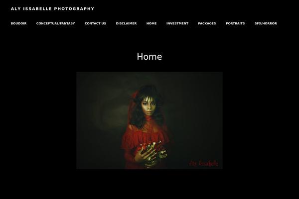 alyissabelle.com site used Bold-photography