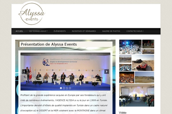 alyssa-events.com site used Alyssa