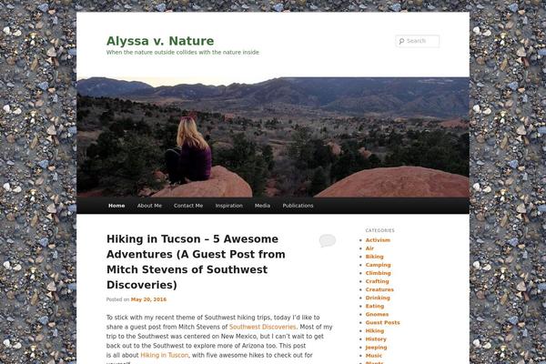 Twenty Eleven theme site design template sample