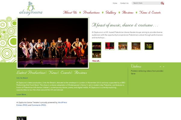 alzaytouna.org site used Alzaytouna