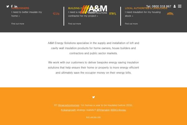 am-energy.com site used Amenergy