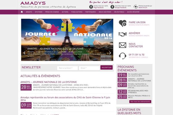 amadys.fr site used Amadys