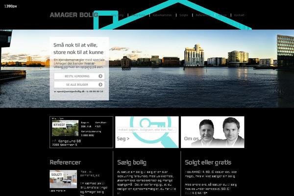 amagerbolig.dk site used Webplatform