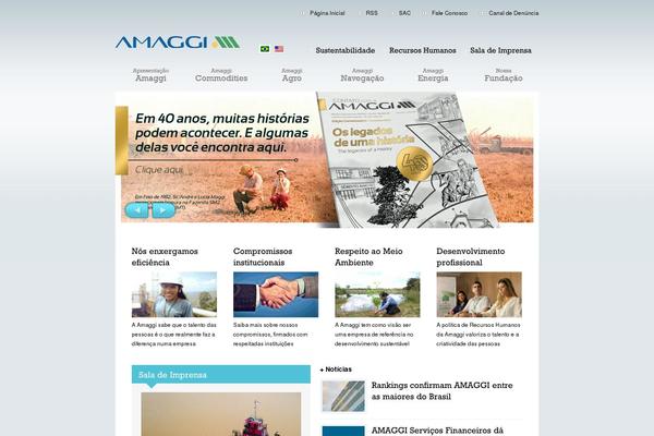 amaggi.com.br site used Amaggi-theme