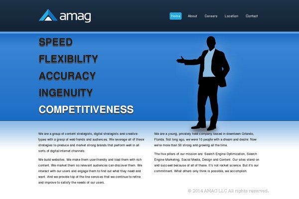 amagmarketing.com site used Amag