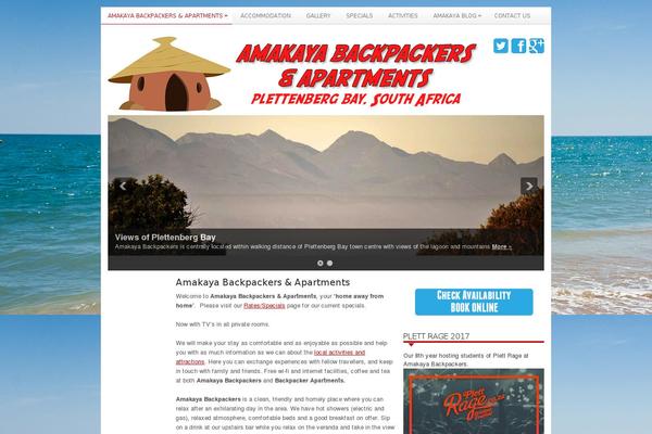 amakaya.co.za site used UpFront