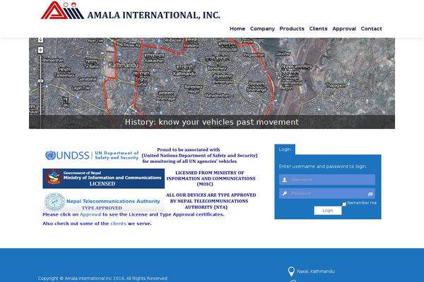 amala.com.np site used Shark