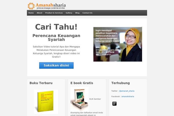amanahsharia.com site used Responsive