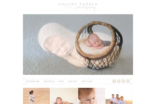 amandahaddowphotography.com site used ProPhoto 5
