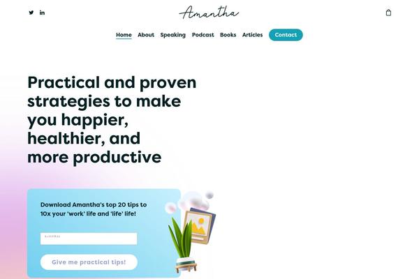 amantha.com site used Startdigital-v2-child