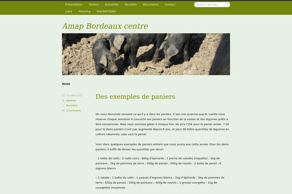 Rumput-hijau theme site design template sample
