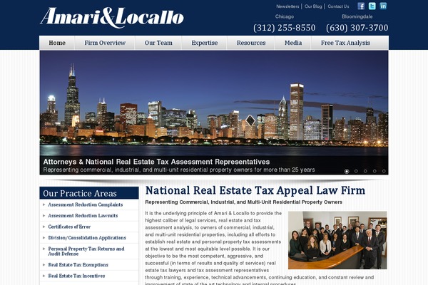 amariandlocallo.com site used Amlocal