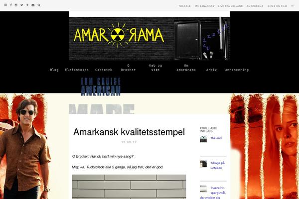 amarorama.dk site used Bloggersdelight