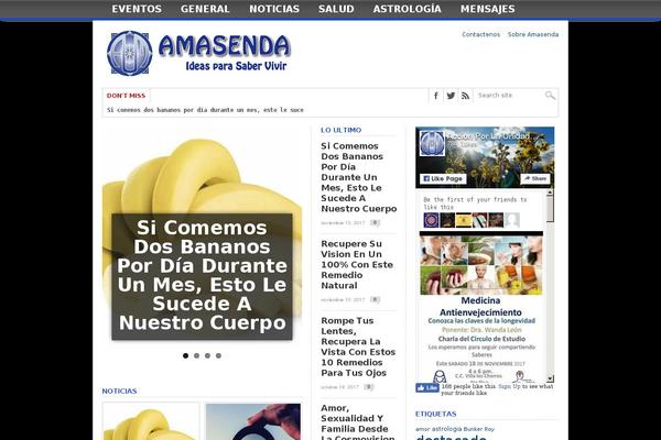 amasenda.com site used Amasendatheme