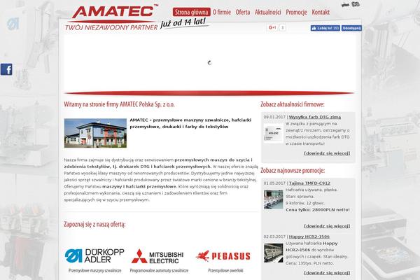 amatec.pl site used Amatec