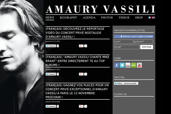 amauryvassili.com site used Amauryvassili