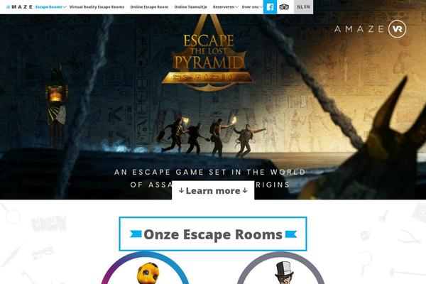 amaze-escape.com site used Castello