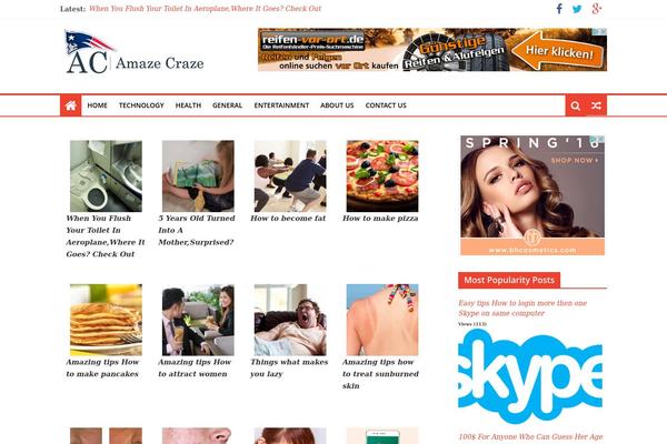 amazecraze.com site used Amazecraze