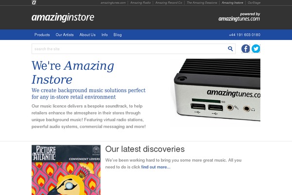 amazinginstore.com site used Instore