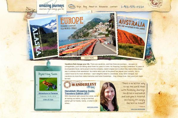 amazingjourneys.net site used Amj-wp-2012