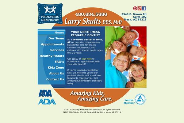 amazingkidzdentistry.com site used Amazingkidzdentistry