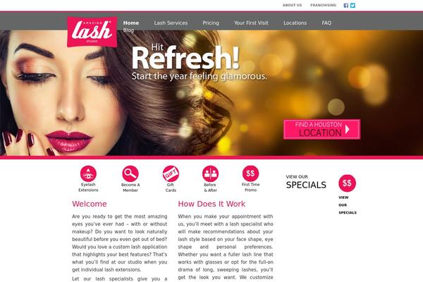 lashstudio theme websites examples