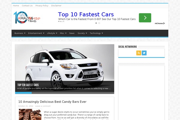 amazingtoptens.com site used Feminine-shop