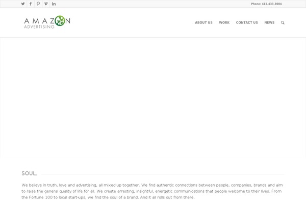 Enfold theme site design template sample