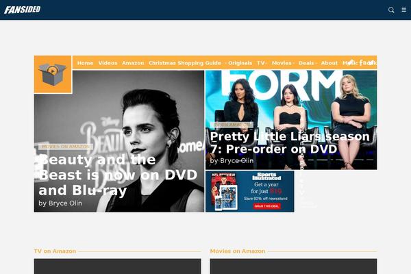 Fansided-v5 theme site design template sample