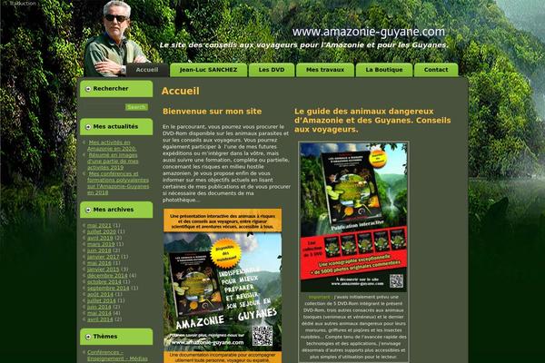 amazonie-guyane.com site used Theme03