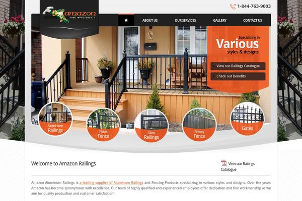 amazonrailings.ca site used Amazonrailings