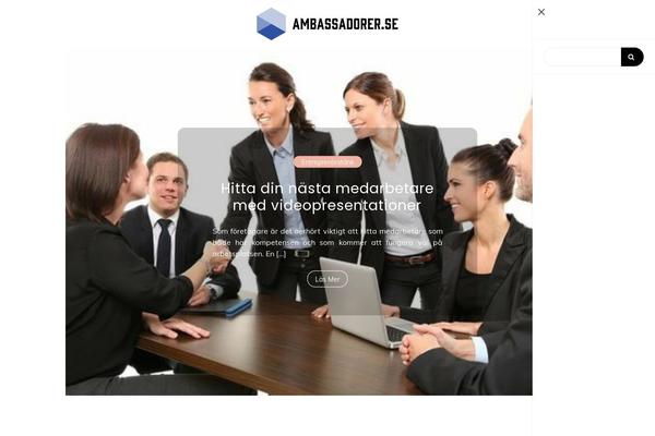 ambassadorer.se site used New Blog Lite
