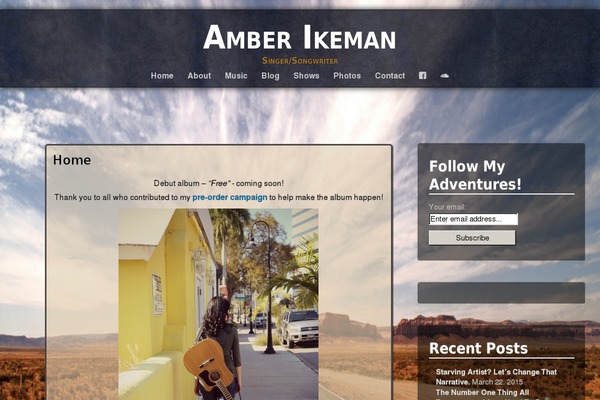 amberikeman.com site used Genesis-amber-ikeman