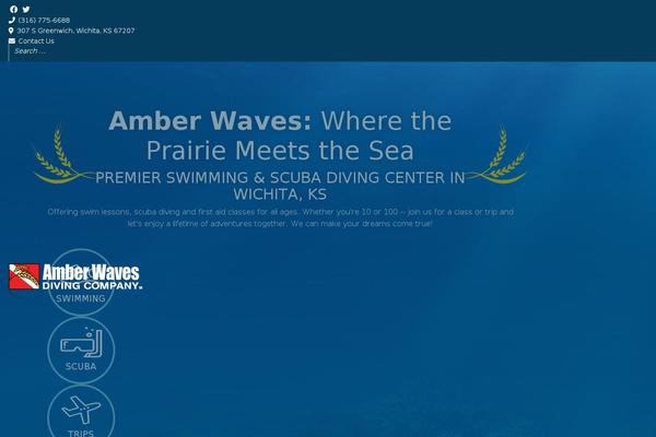 amberwavesdiving.com site used Amber-waves