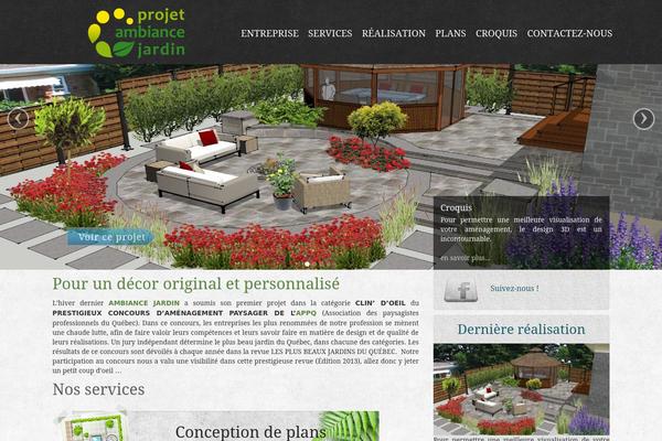 ambiancejardin.ca site used Ambiancejardin