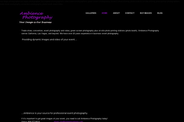 Photocrati theme site design template sample