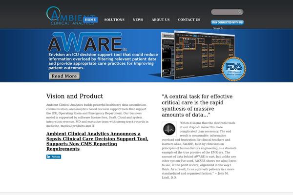 ambientclinical.com site used Figero-child