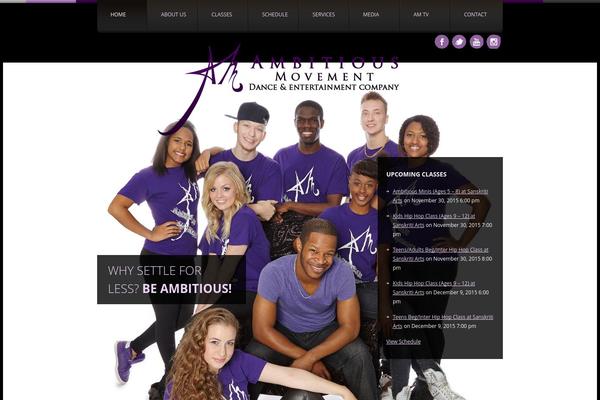 Parabola theme site design template sample