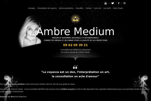 ambre-medium.fr site used Ambre-medium