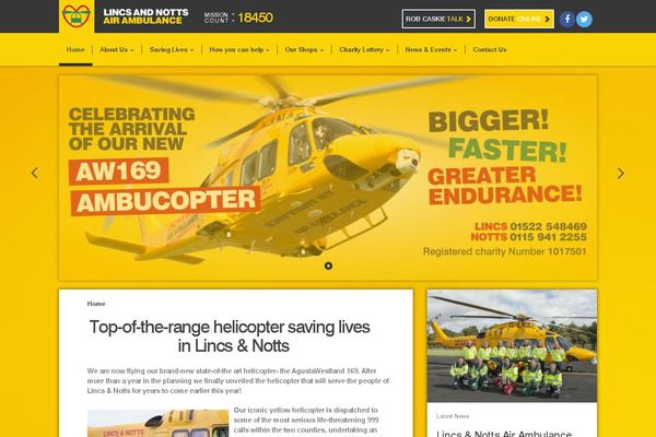 ambucopter.org.uk site used Air-ambulance