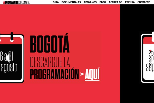 ambulante.com.co site used Ambulante