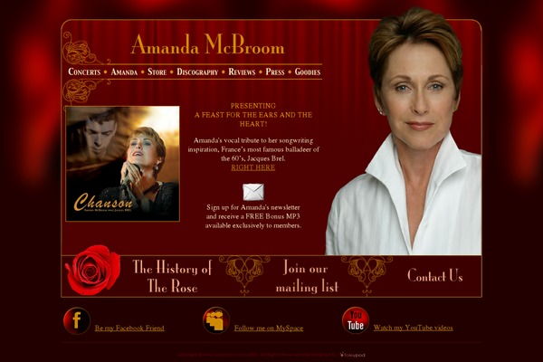 amcbroom.com site used Amanda-mcbroom