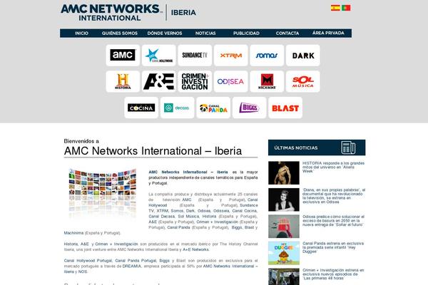amcnetworks.es site used Amc