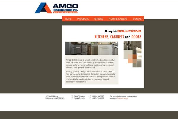 amcodistributors.com site used Amco