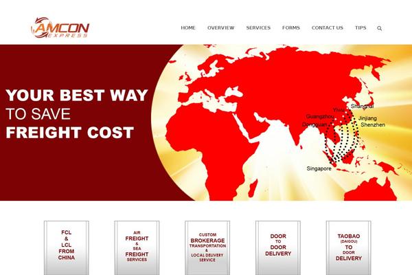 The7 theme site design template sample