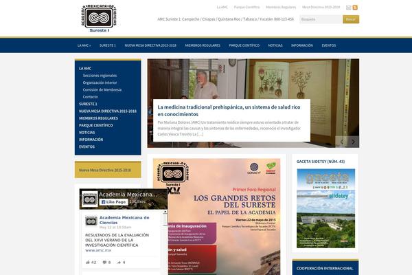 Academica Pro theme site design template sample