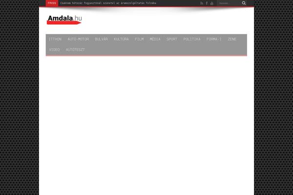 amdala.hu site used Jarida-theme