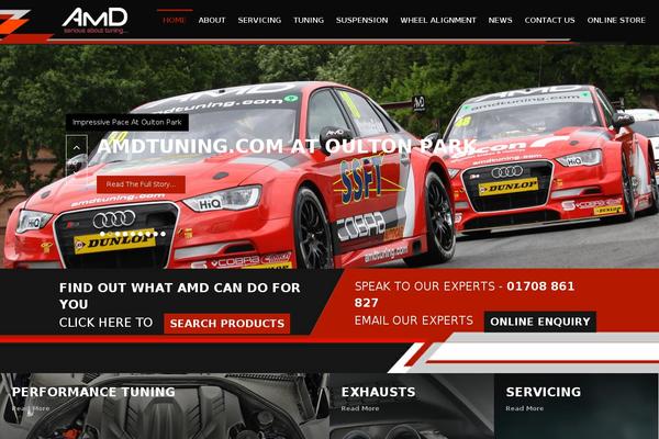 Amd theme site design template sample