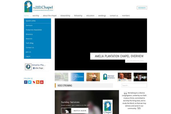 ameliachapel.com site used Faith-hope-child